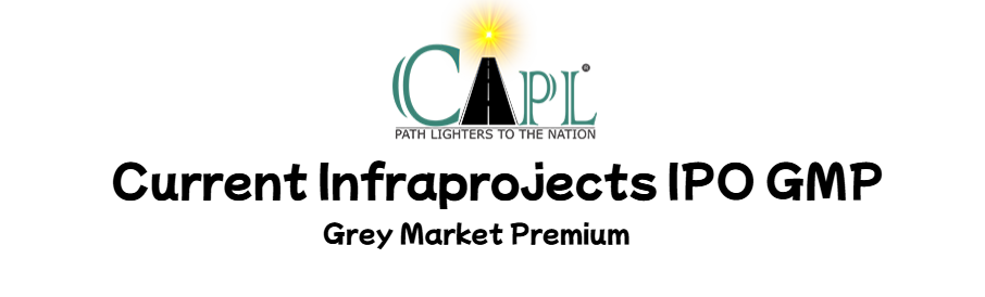 Current Infraprojects IPO GMP Grey Market Premium